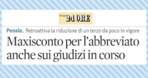 giudizio abbreviato