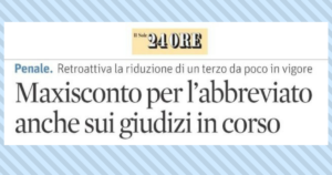 giudizio abbreviato